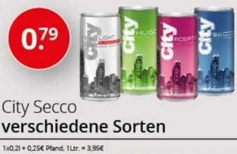 Sagasser City Secco 1x0,2 L Angebot