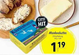 CITTI Markt Markenbutter Angebot