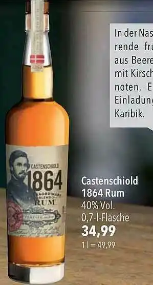 CITTI Markt Castenschiold 1864 Rum Angebot