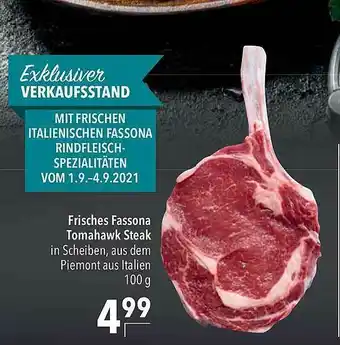 CITTI Markt Frisches Fassona Tomahawk Steak Angebot