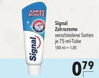 CITTI Markt Signal Zahncreme Angebot