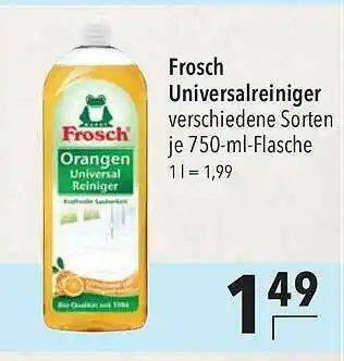 CITTI Markt Frosch Universalreiniger Angebot