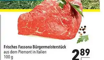 CITTI Markt Frisches Fassona Bürgermeisterstück Angebot