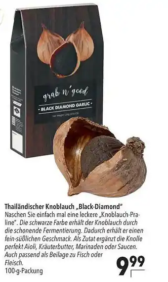 CITTI Markt Thailändischer Knoblauch „black-diamond” Angebot