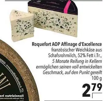 CITTI Markt Roquefort Aop Affinage D'excellence Angebot