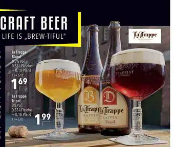 CITTI Markt La Trappe Blond Oder Tripel Angebot