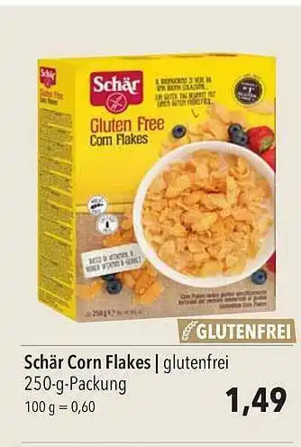 CITTI Markt Schär Corn Flakes Angebot