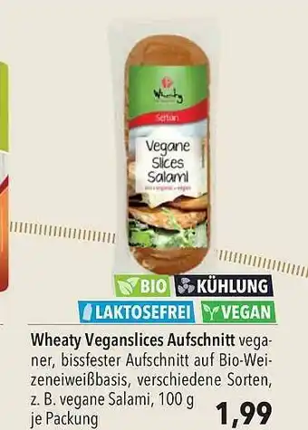 CITTI Markt Wheaty Veganslices Aufschnitt Angebot