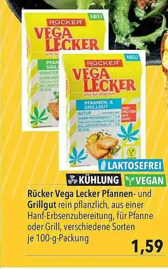 CITTI Markt Rücker Vega Lecker Pfannen- Und Grillgut Angebot