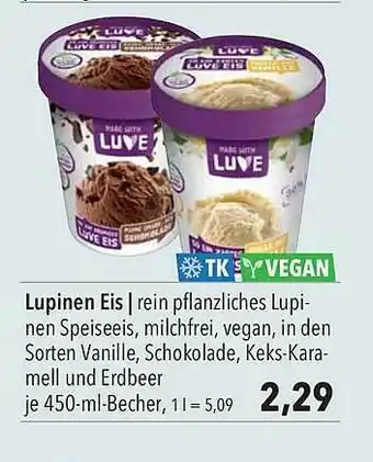 CITTI Markt Lupinen Eis Angebot