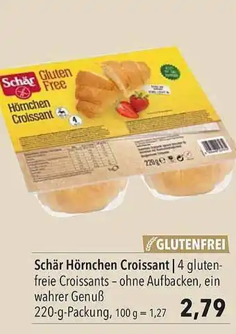 CITTI Markt Schär Hörnchen Croissant Angebot