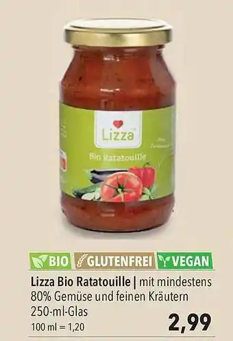 CITTI Markt Lizza Bio Ratatouille Angebot