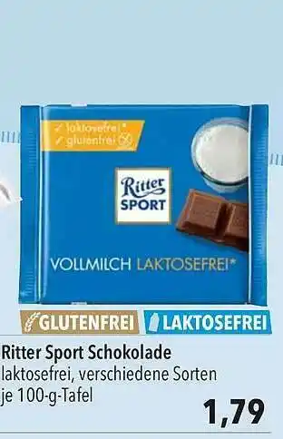 CITTI Markt Ritter Sport Schokolade Angebot