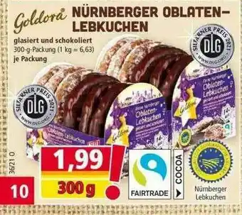 Norma Goldora Glasiert Und Schokoliert Angebot