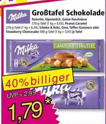 Norma Milka Großtafel Schokolade Angebot