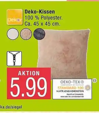 Marktkauf Deko-Kissen Angebot