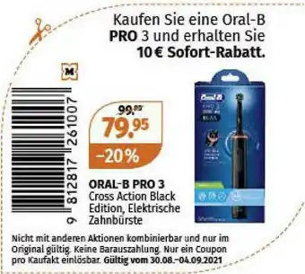 Müller Oral-b Pro 3 Angebot