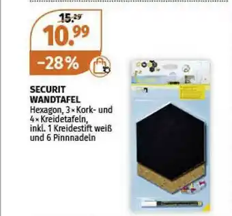 Müller Securit Wandtafel Angebot