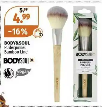 Müller Body&soul Puderpinsel Bamboo Line Angebot