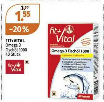 Müller Fit+vital Omega 3 Fischöl Angebot