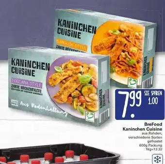 WEZ Brefood Kaninchen Cuisine 600g Angebot