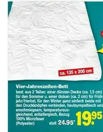 Repo Markt Vier-jahreszeiten-bett Angebot