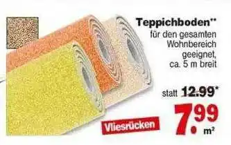 Repo Markt Teppichboden Angebot