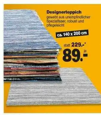 Repo Markt Designerteppich Angebot