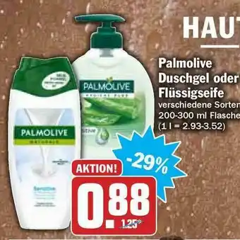 Hit Palmolive Duschgel Oder Flüssigseife Angebot