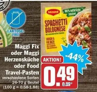 Hit Maggi Fix Oder Maggi Herzensküche Oder Food Travel-pasten Angebot