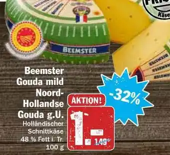 Hit Beemster Gouda Mild Noord-hollandse Gouda Gu Angebot