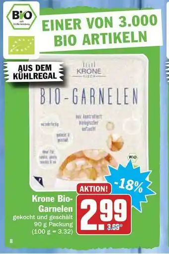 Hit Krone Bio-garnelen Angebot