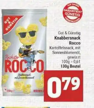 Marktkauf Gut & Günstig Knabbersnack Rocco Angebot