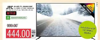 Marktkauf JTC 4K-UHD-TV,, S65U65129M'' Angebot