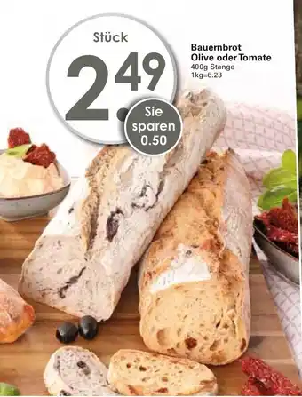 WEZ Bauernbrot Olive oder Tomate 400g Angebot