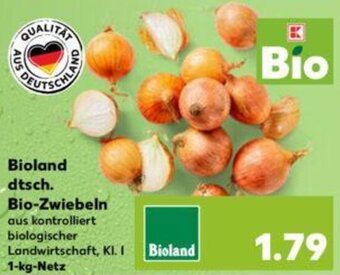 Kaufland Bioland dtsch. Bio-Zwiebeln 1-kg-Netz Angebot