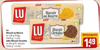 REWE PETZ La Biscuit au Beurre 130g oder Biscuit Cereales 195g Angebot