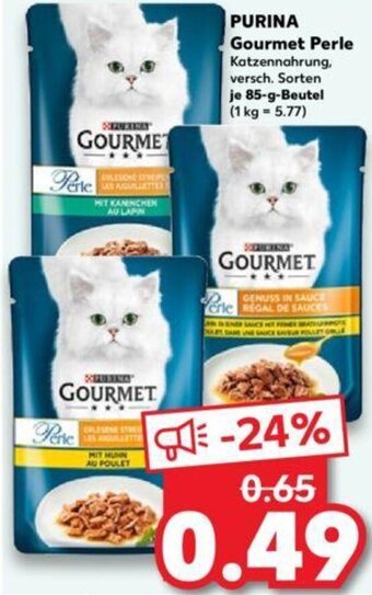 Kaufland PURINA Gourmet Perle 85-g-Beutel Angebot