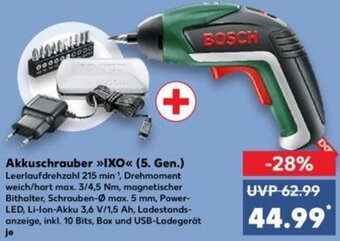 Kaufland BOSCH Akkuschrauber »>IXO<< (5. Gen.) Angebot