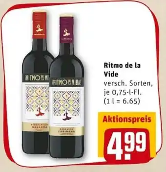 REWE PETZ Ritmo de la Vide 0,75L Angebot