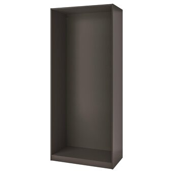 IKEA Pax korpus kleiderschrank dunkelgrau 100x58x236 cm Angebot