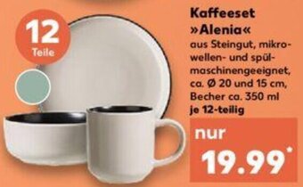 Kaufland Kaffeeset >> Alenia<< 12-teilig Angebot