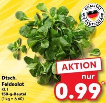 Kaufland Dtsch. Feldsalat 150-g-Beutel Angebot