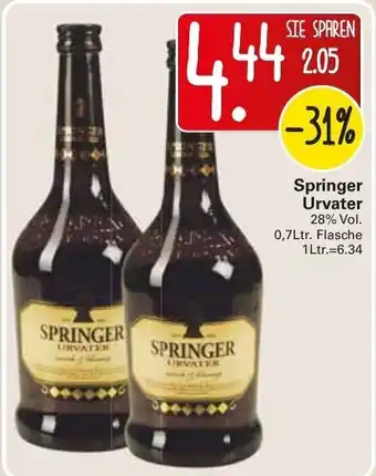 WEZ Springer Urvater 0,7L Angebot