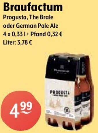 Getränke Hoffmann Braufactum 4x0,33 L Angebot