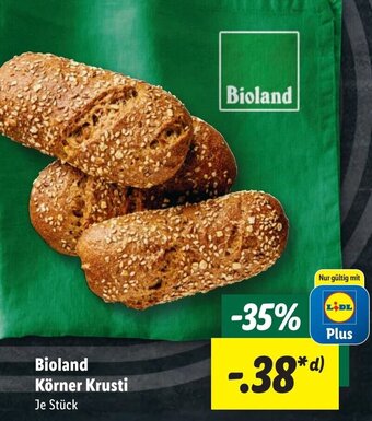 Lidl Bioland Körner Krusti Angebot