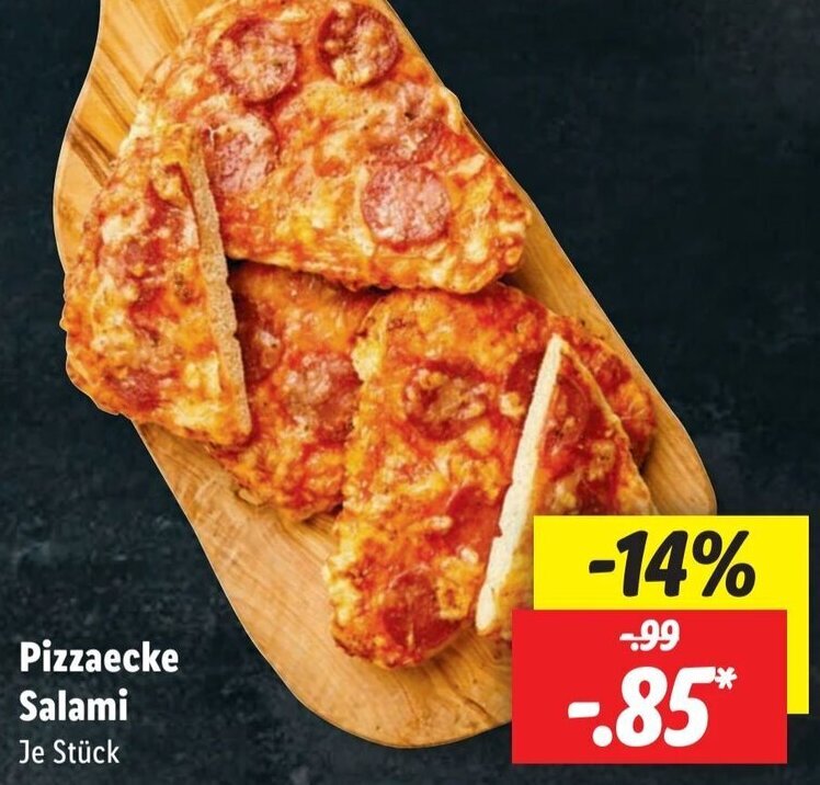 Pizzaecke Salami Angebot bei Lidl