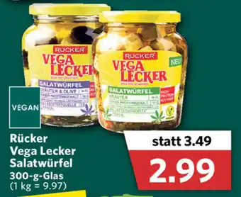 Combi Rücker Vega Lecker Salatwürfel 300g Angebot