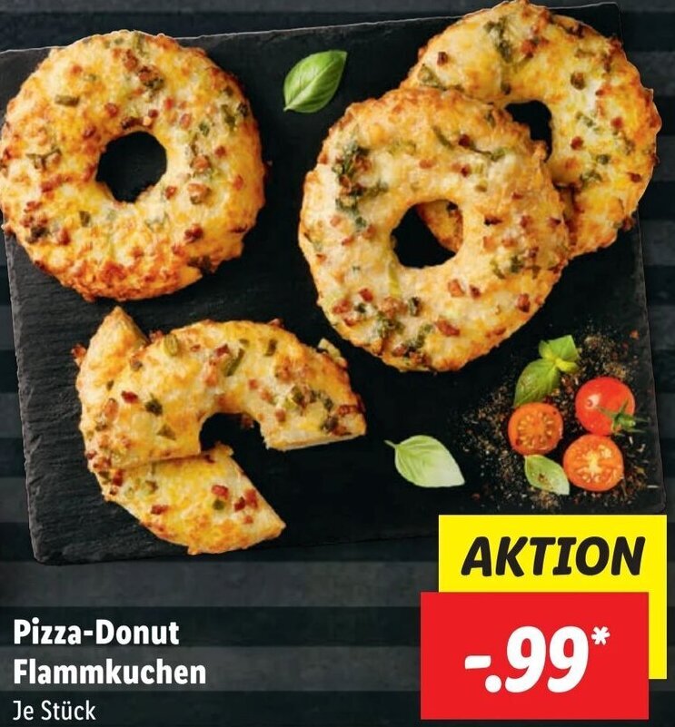 PizzaDonut Flammkuchen Angebot bei Lidl