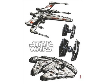 Hornbach Wandtattoo disney edition 4 disney star wars spaceships 100 x 70 cm Angebot